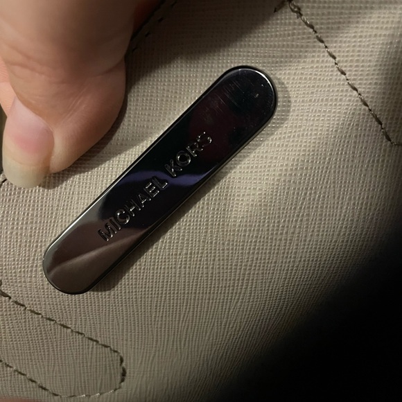 Michael Kors Adele Leather Satchel - Picture 9 of 14